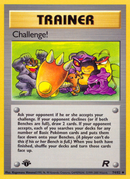 Challenge! (74/82) [Team Rocket 1st Edition] - Destination Retro