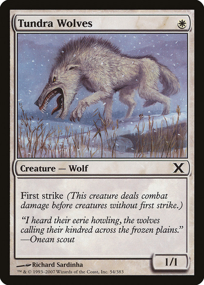 Tundra Wolves [Tenth Edition] - Destination Retro