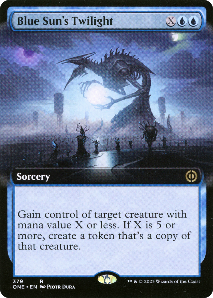 Blue Sun's Twilight (Extended Art) [Phyrexia: All Will Be One] - Destination Retro