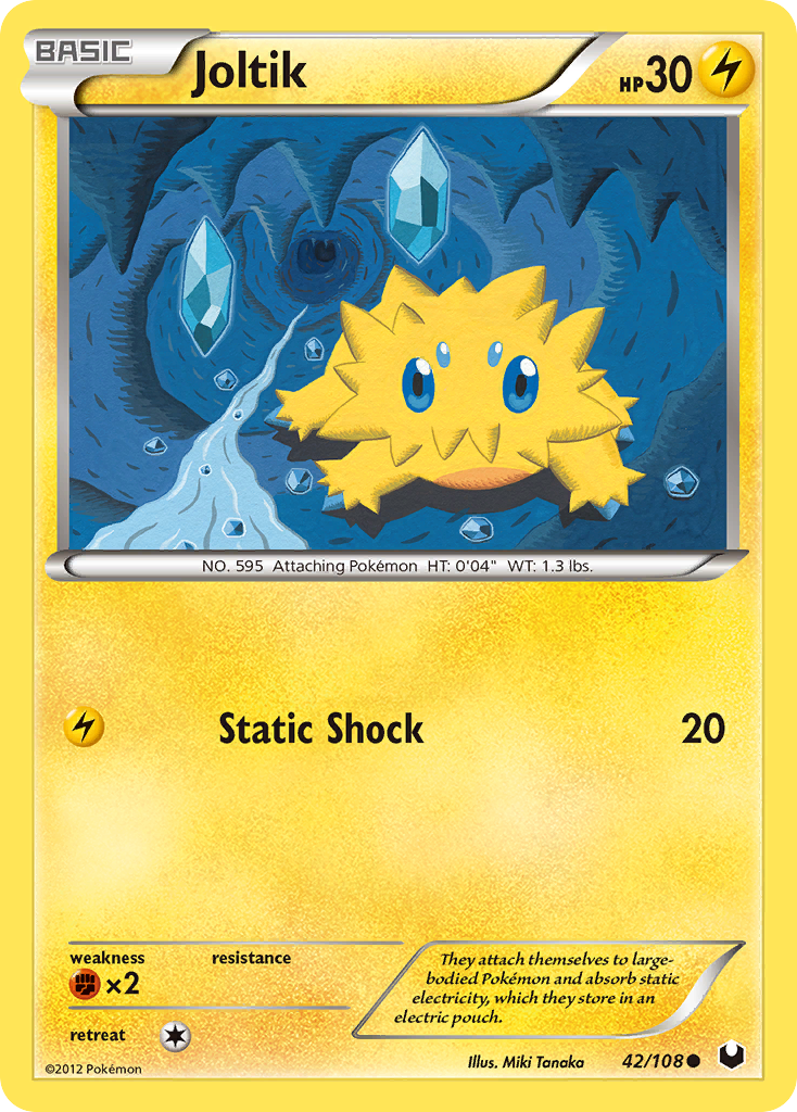 Joltik (42/108) [Black & White: Dark Explorers] - Destination Retro