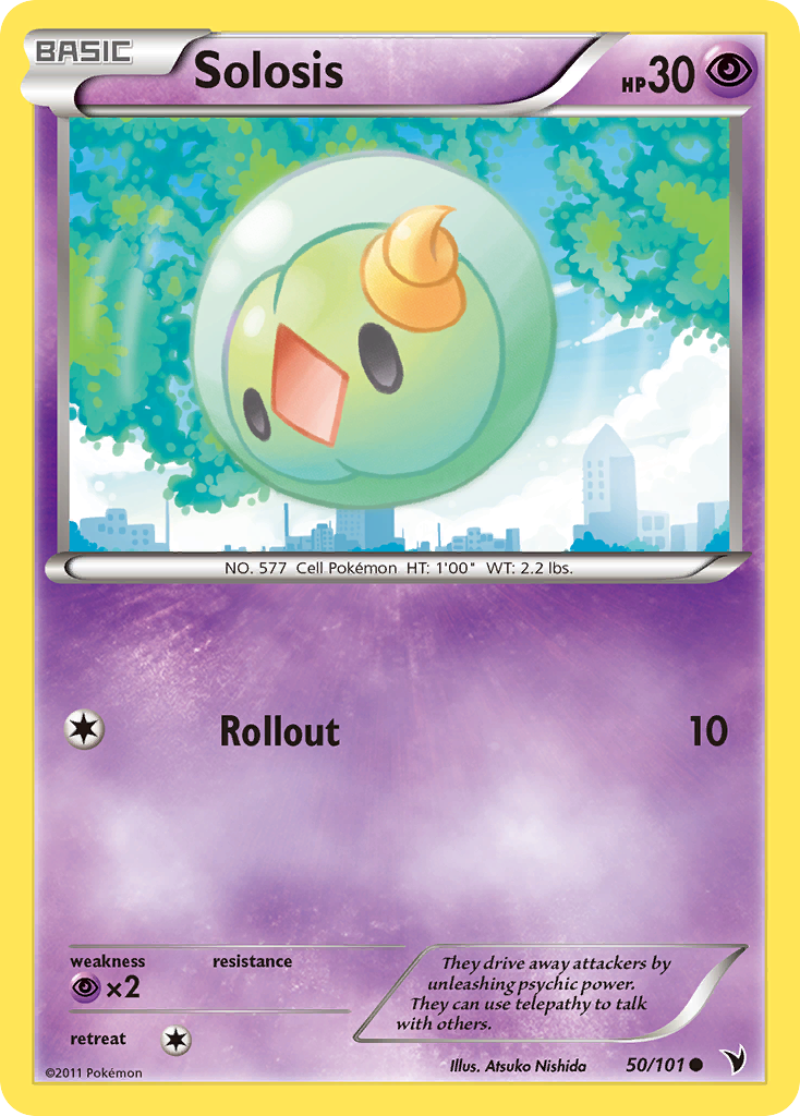 Solosis (50/101) [Black & White: Noble Victories] - Destination Retro