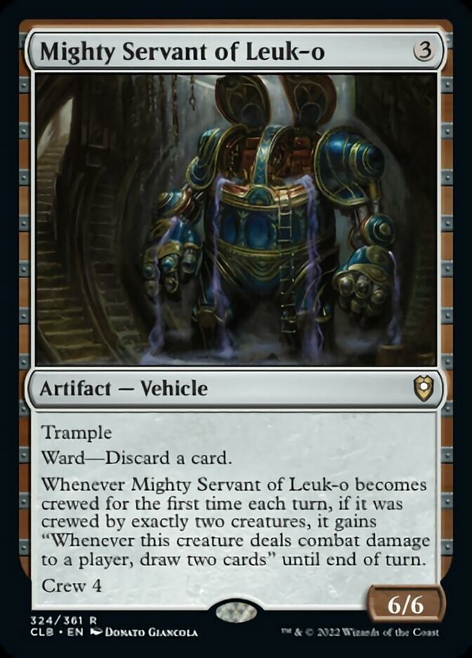 Mighty Servant of Leuk-o [Commander Legends: Battle for Baldur's Gate] - Destination Retro