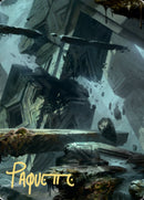 Swamp 3 Art Card (Gold-Stamped Signature) [Zendikar Rising Art Series] - Destination Retro