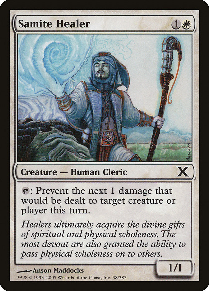 Samite Healer [Tenth Edition] - Destination Retro