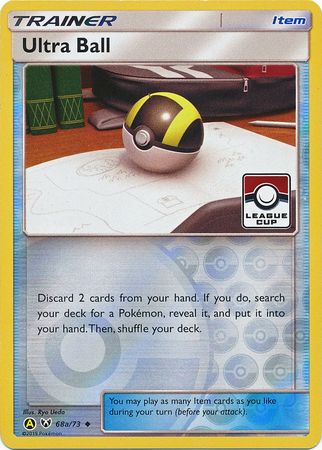 Ultra Ball (68a/73) (League Promo) [Sun & Moon: Shining Legends] - Destination Retro