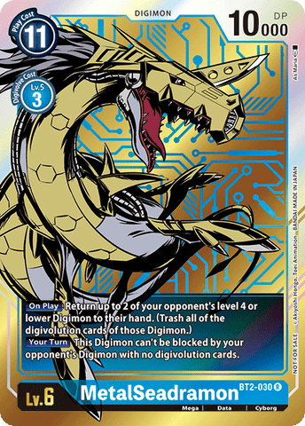 MetalSeadramon [BT2-030] (Dash Pack) [Release Special Booster Ver.1.0 Promos] - Destination Retro