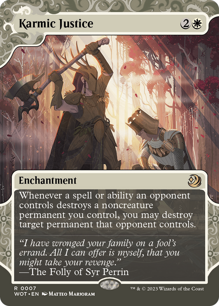 Karmic Justice [Wilds of Eldraine: Enchanting Tales] - Destination Retro