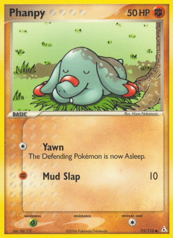 Phanpy (75/110) [EX: Holon Phantoms] - Destination Retro