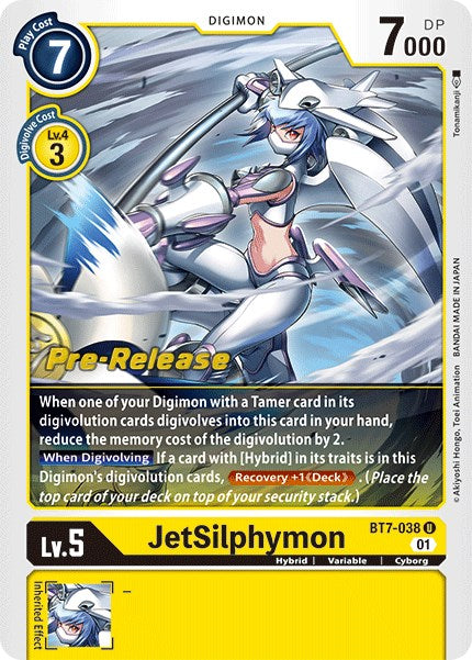 JetSilphymon [BT7-038] [Next Adventure Pre-Release Cards] - Destination Retro