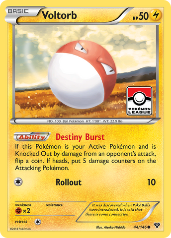 Voltorb (44/146) [XY: Base Set] - Destination Retro
