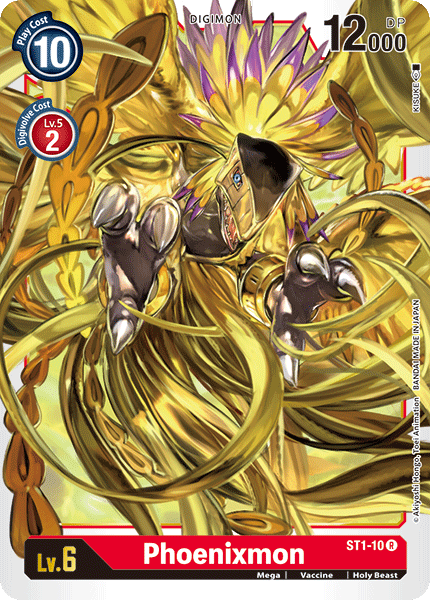 Phoenixmon [ST1-10] [Starter Deck: Gaia Red] - Destination Retro