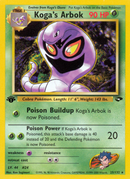 Koga's Arbok (25/132) [Gym Challenge 1st Edition] - Destination Retro