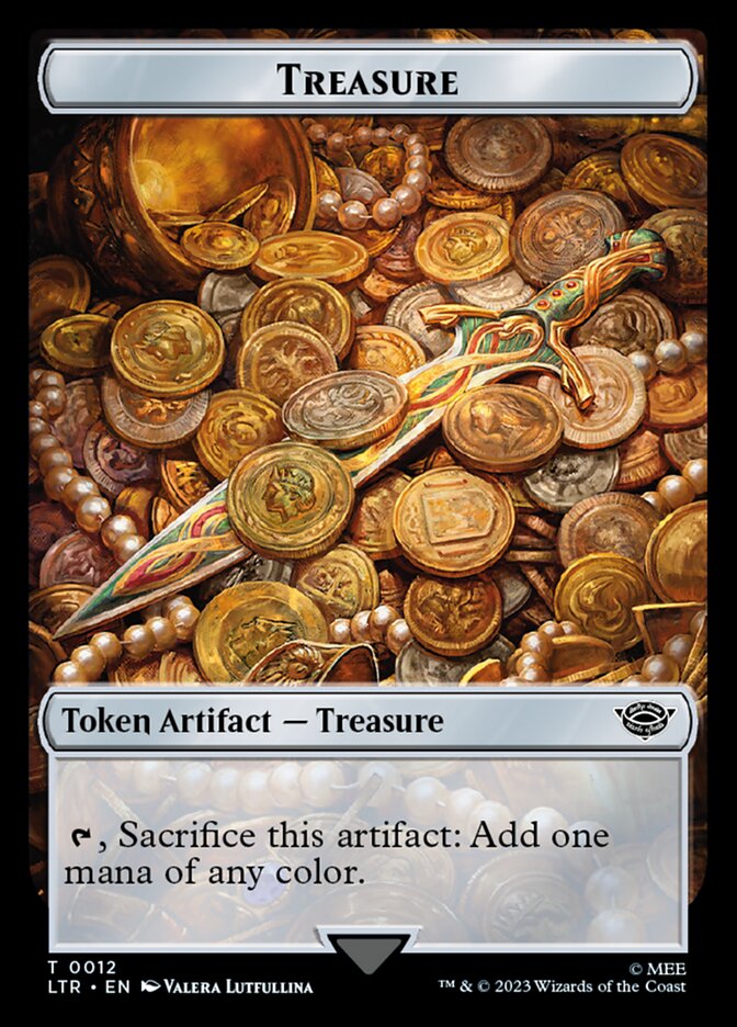 Treasure Token [The Lord of the Rings: Tales of Middle-Earth Tokens] - Destination Retro