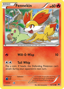 Fennekin (10/124) [XY: Fates Collide] - Destination Retro