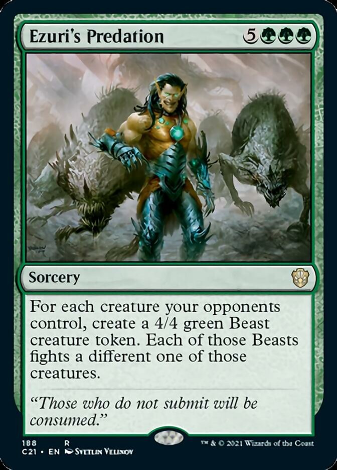 Ezuri's Predation [Commander 2021] - Destination Retro