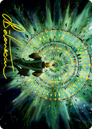 Verdant Mastery Art Card (Gold-Stamped Signature) [Strixhaven: School of Mages Art Series] - Destination Retro