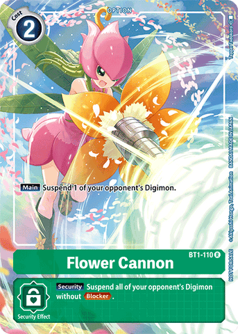 Flower Cannon [BT1-110] (Tamer's Evolution Box) [Release Special Booster Ver.1.0 Promos] - Destination Retro
