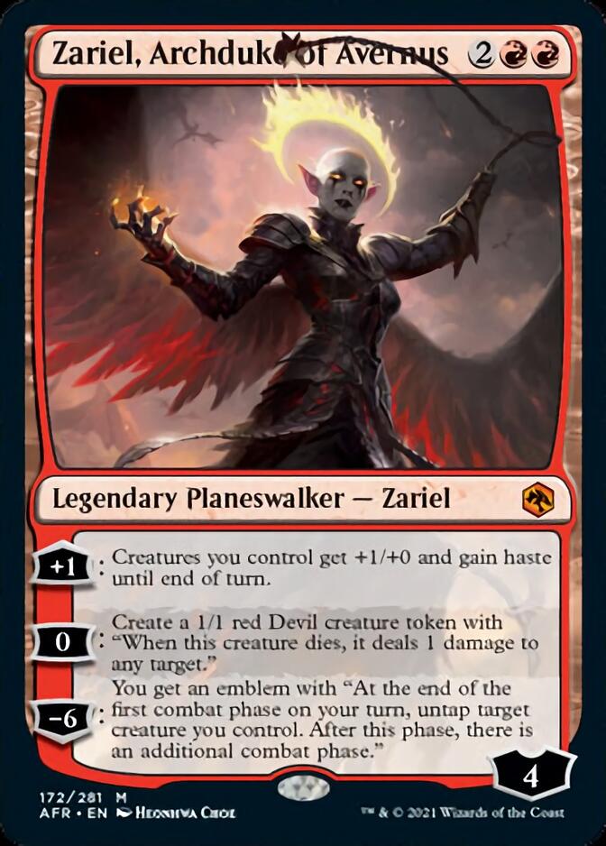 Zariel, Archduke of Avernus [Dungeons & Dragons: Adventures in the Forgotten Realms] - Destination Retro
