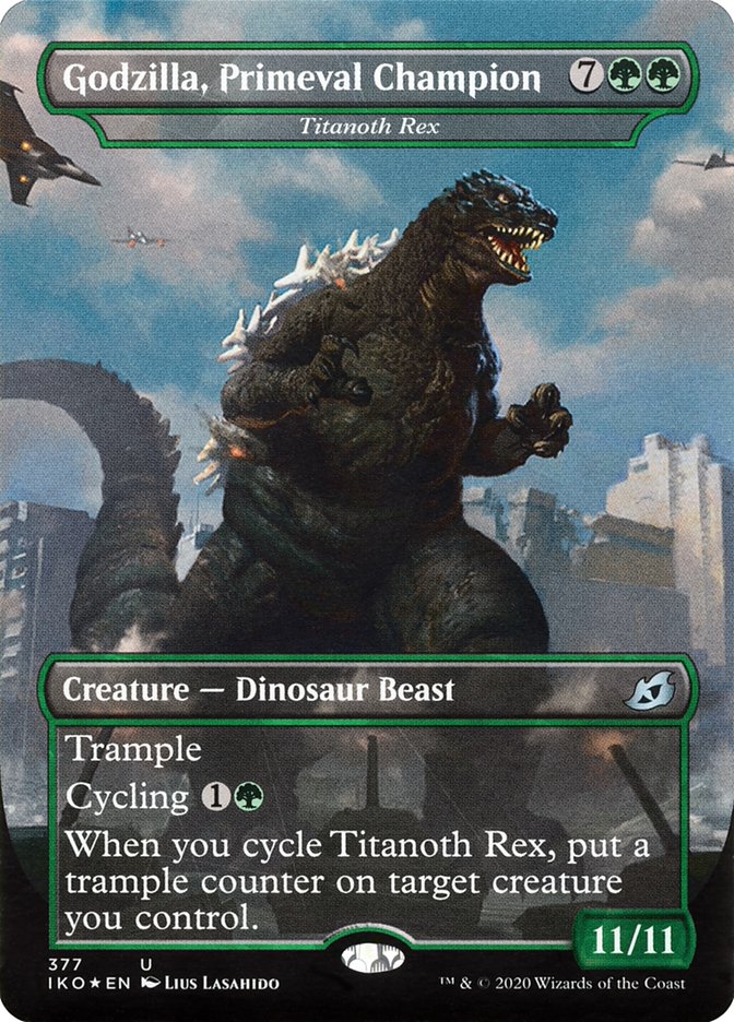 Titanoth Rex - Godzilla, Primeval Champion (Godzilla Series) [Ikoria: Lair of Behemoths] - Destination Retro