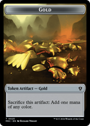 Gold // The Monarch Double-Sided Token [Murders at Karlov Manor Commander Tokens] - Destination Retro