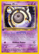 Unown [M] (49/75) [Neo Discovery 1st Edition] - Destination Retro