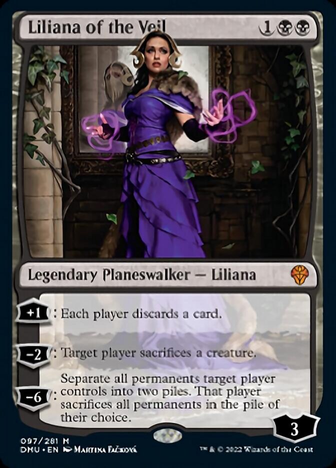 Liliana of the Veil [Dominaria United] - Destination Retro