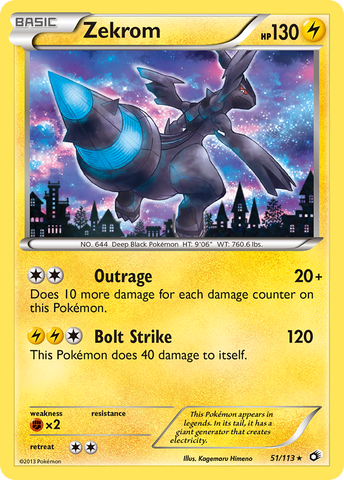 Zekrom (51/113) [Black & White: Legendary Treasures] - Destination Retro