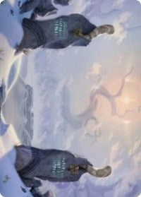 Snow-Covered Plains (276) Art Card [Kaldheim: Art Series] - Destination Retro