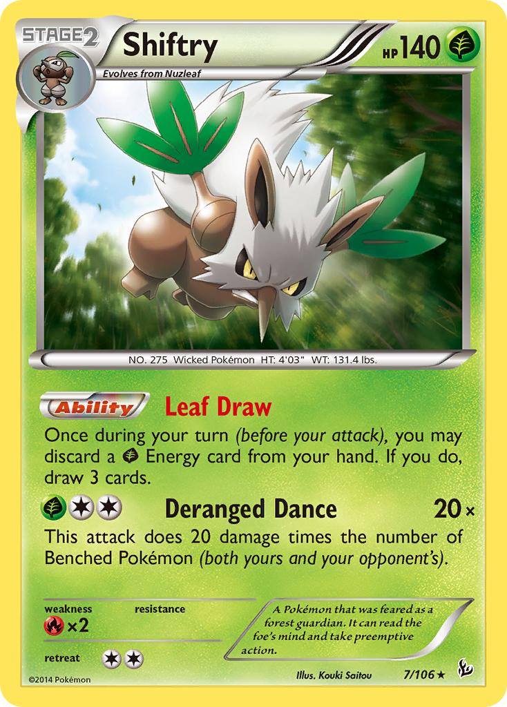 Shiftry (7/106) [XY: Flashfire] - Destination Retro