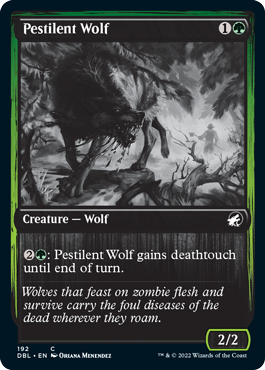 Pestilent Wolf [Innistrad: Double Feature] - Destination Retro