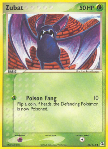 Zubat (88/113) [EX: Delta Species] - Destination Retro