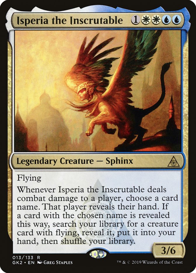 Isperia the Inscrutable [Ravnica Allegiance Guild Kit] - Destination Retro