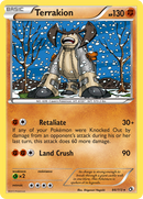 Terrakion (84/113) [Black & White: Legendary Treasures] - Destination Retro