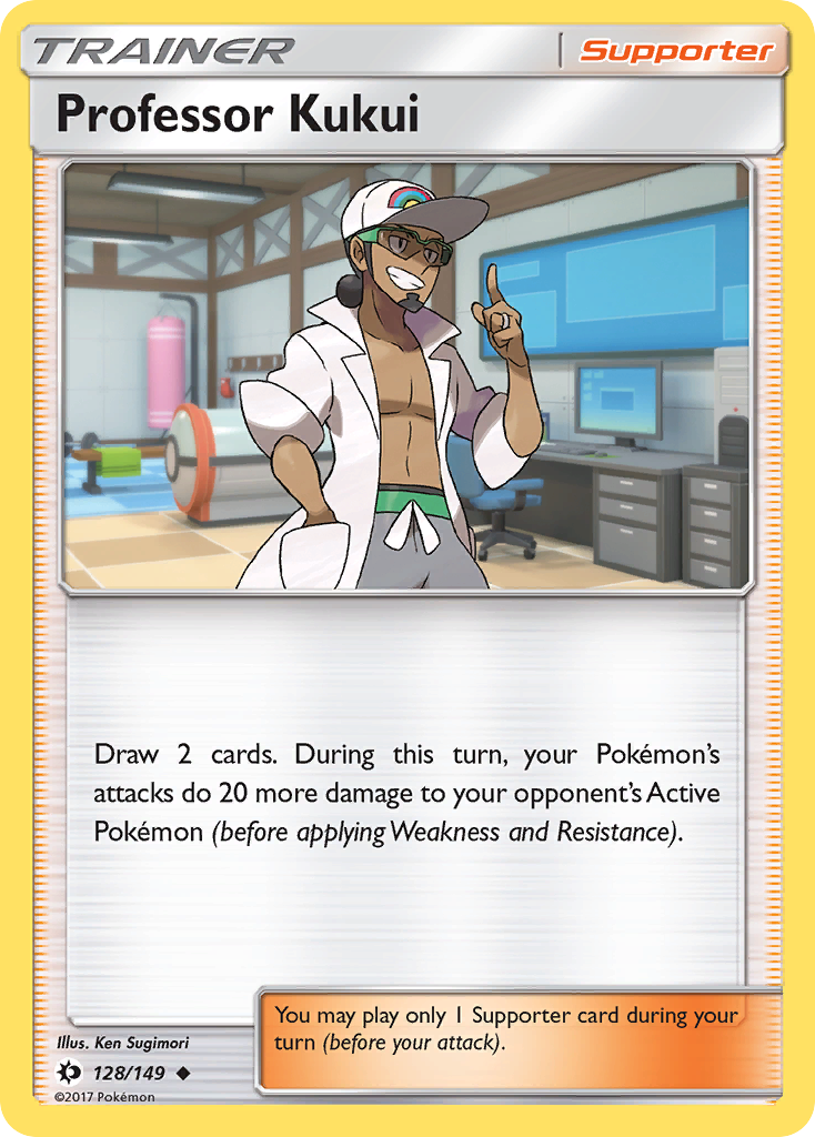 Professor Kukui (128/149) [Sun & Moon: Base Set] - Destination Retro