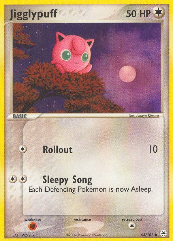 Jigglypuff (63/101) [EX: Hidden Legends] - Destination Retro