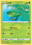 Lotad (7/192) [Sword & Shield: Rebel Clash] - Destination Retro