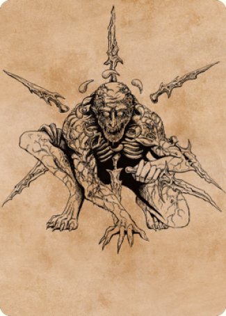 Bhaal, Lord of Murder Art Card [Commander Legends: Battle for Baldur's Gate Art Series] - Destination Retro