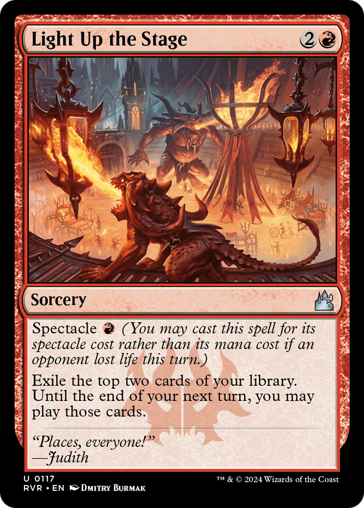 Light Up the Stage [Ravnica Remastered] - Destination Retro