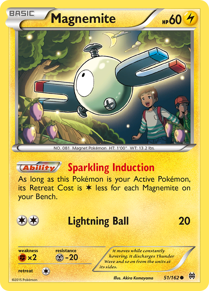 Magnemite (51/162) [XY: BREAKthrough] - Destination Retro
