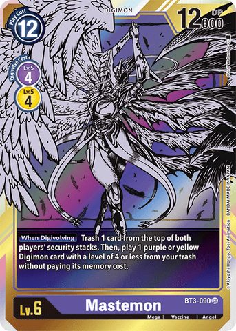Mastemon [BT3-090] (Alternate Art) [Release Special Booster Ver.1.5] - Destination Retro
