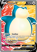 Snorlax V (197/202) [Sword & Shield: Base Set] - Destination Retro