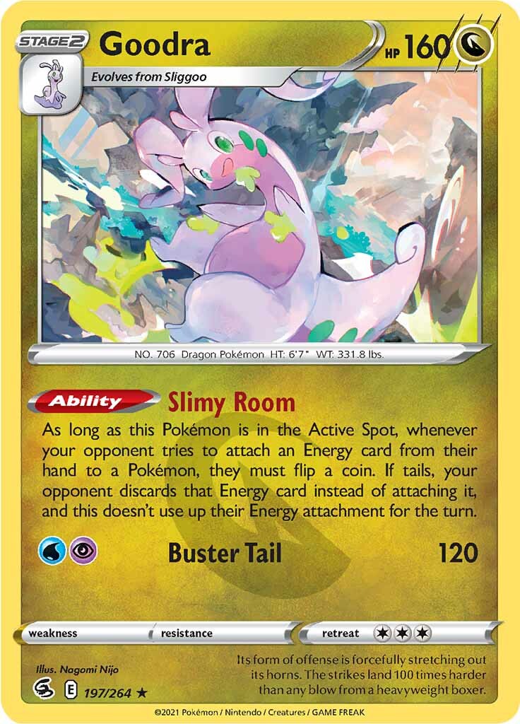 Goodra (197/264) [Sword & Shield: Fusion Strike] - Destination Retro