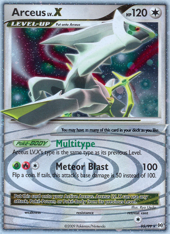 Arceus LV.X (95/99) [Arceus] - Destination Retro