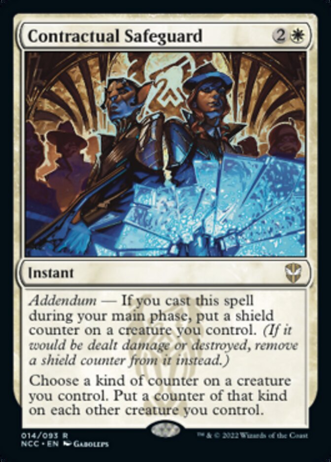 Contractual Safeguard [Streets of New Capenna Commander] - Destination Retro
