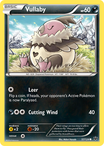 Vullaby (57/124) [XY: Fates Collide] - Destination Retro