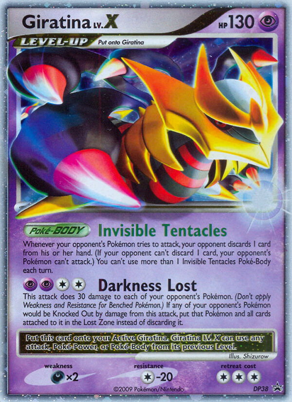 Giratina LV.X (DP38) [Diamond & Pearl: Black Star Promos] - Destination Retro