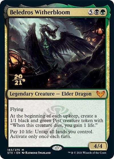Beledros Witherbloom [Strixhaven: School of Mages Prerelease Promos] - Destination Retro