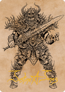 Sarevok, Deathbringer Art Card (Gold-Stamped Signature) [Commander Legends: Battle for Baldur's Gate Art Series] - Destination Retro