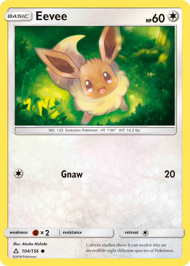 Eevee (104/156) [Sun & Moon: Ultra Prism] - Destination Retro