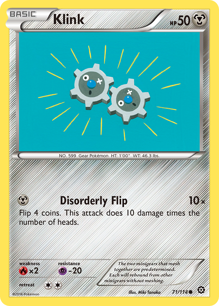 Klink (71/114) [XY: Steam Siege] - Destination Retro